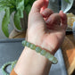 AAAAA  Natural gradient Green Lake Hetian  Jade square bead Nephrite bead Bracelet Best Gift for her,gift for Mom