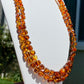 Natural Genuine Baltic Amber square  Bead Necklace mixed size,gift for her ,gift for mother