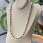 Mother of pearls color block black and white multiple use Necklace,handmade necklace