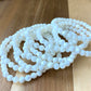 Original Mother of pearls perfect round Vintage bead bracelet Necklace 6mm