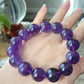 AAAAA High Quality Natural Deep purple  Amethyst Uruguay round meditation bracelet,protective ,nobility 10mm,11mm,12mm,13mm,16mm