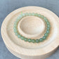 Rare Good Grade  Nephrite Hetian Jade Biyu ,Round Gradient Green Bracelet 6MM
