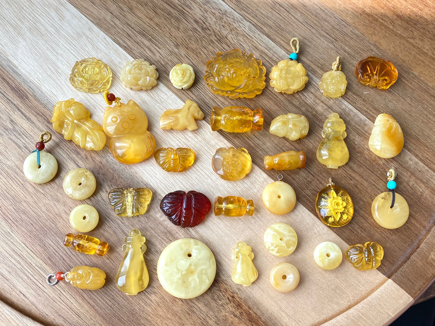Natural Blood Amber, Baltic Amber,White Yellow Amber,Honey Amber Necklace Pendant