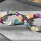 Natural Unicorn FLuorite Hand Carved Bunny  Rabbit,hello kitty,lion head Beaded Bracelet, gift for her,Valentine's  Gift，Friendship Bracelet