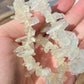 Natural High grade Libyan Gold Tektite/Libyan Desert Glass irregular shape bead bracelet  high energy